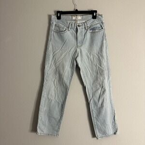 Vans Straight Leg Jeans Light Wash Women's 7 / 28 Blue Pants